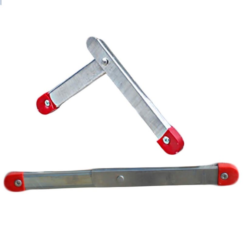 NObranded Aluminum Step Ladder Hinge Replacement Kit Herringbone Ladder Tie Rod Ladder Accessories (47cm) - Image 1